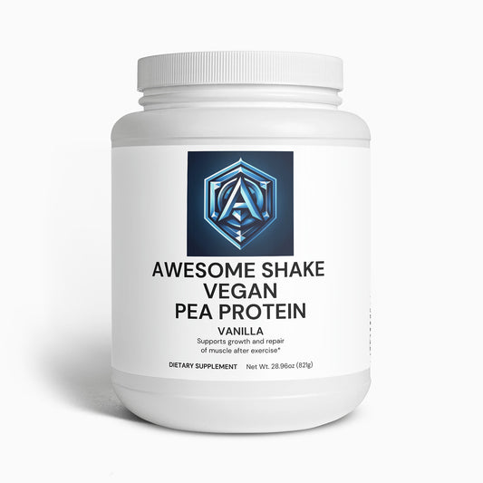 AWESOME SHAKE Vegan Pea Protein (Vanilla)