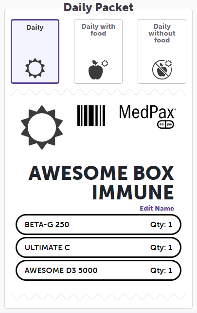 Awesome Box Immune
