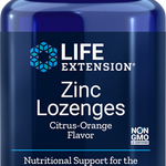 Zinc Lozenges Citrus-Orange Flavor 60 Lozenges
