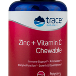 Zinc + Vitamin C Chewable Raspberry Flavor 60 Chewable Wafers
