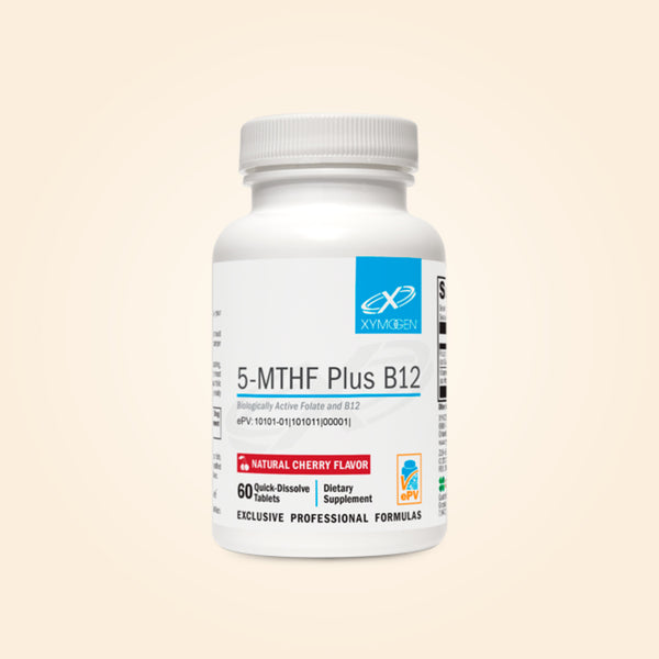 5-MTHF Plus B12 Cherry 60 Tablets
