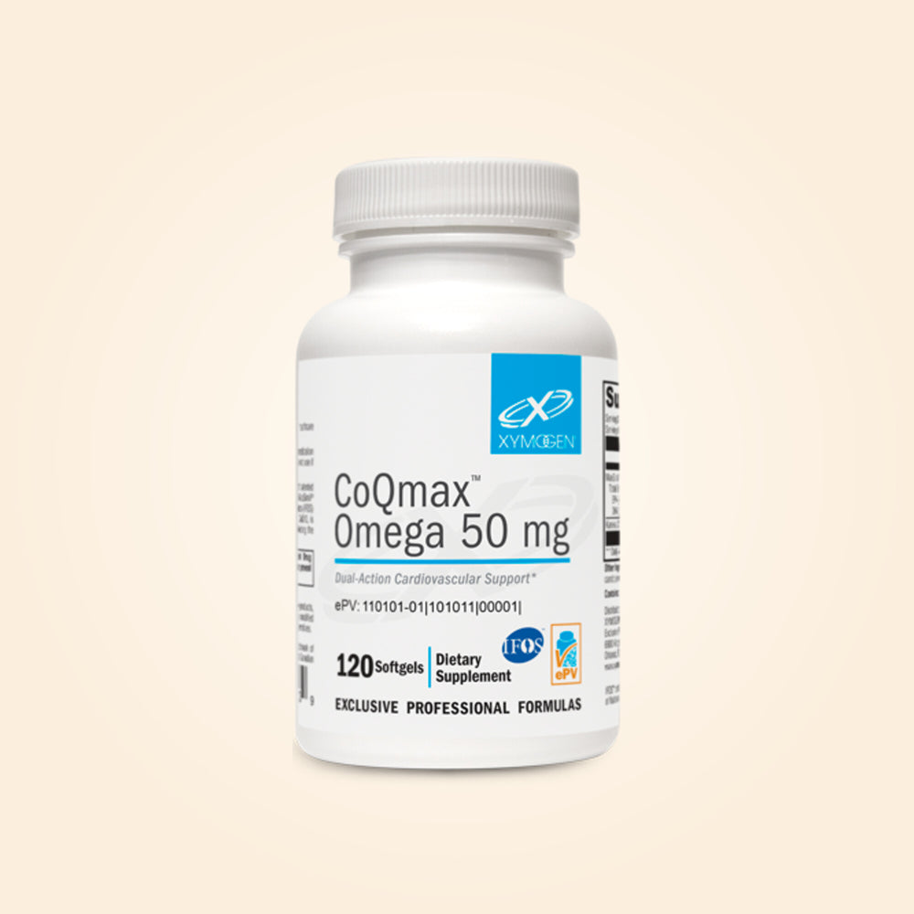 CoQmax™ Omega 50 mg 120 Softgels