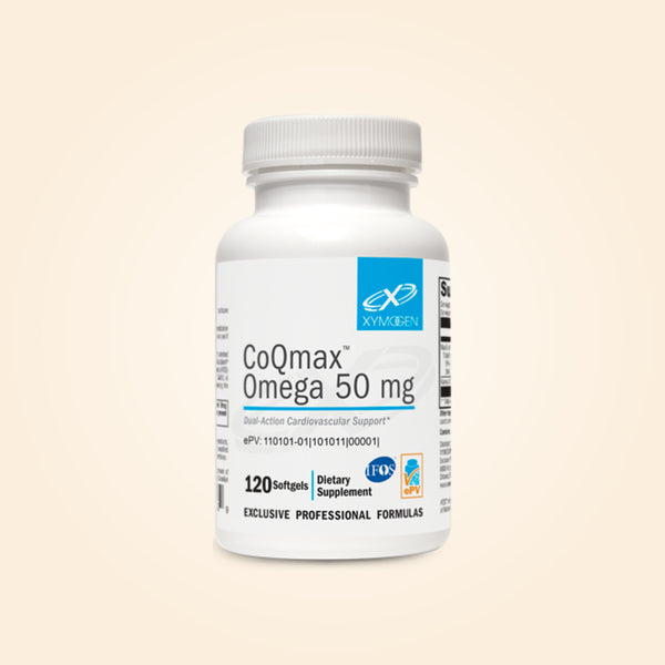 CoQmax™ Omega 50 mg 120 Softgels