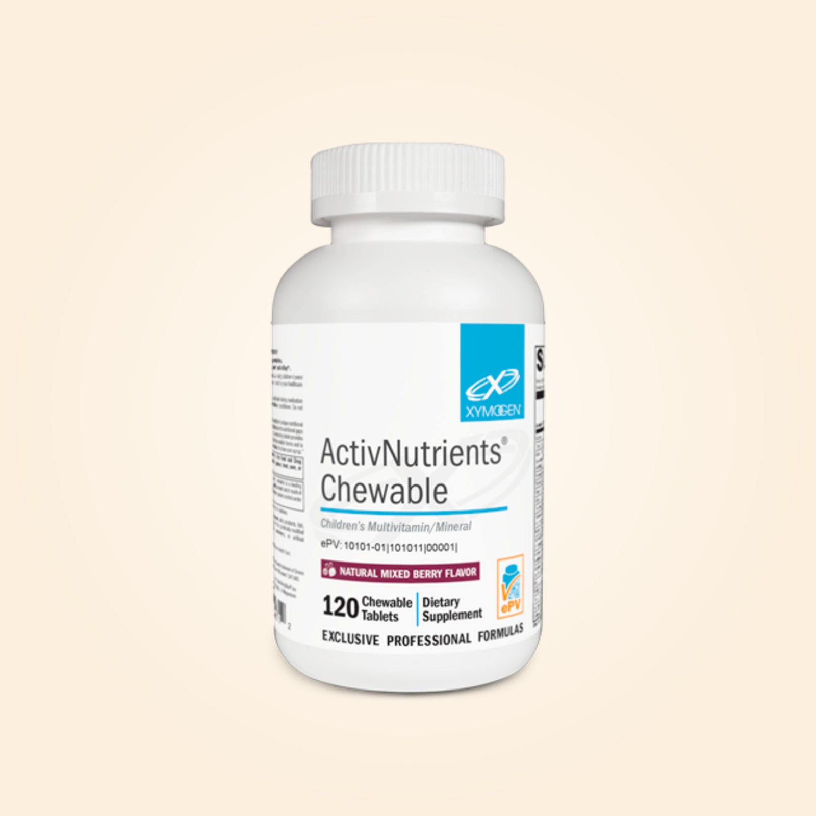 ActivNutrients® Chewable Mixed Berry 120 Tablets
