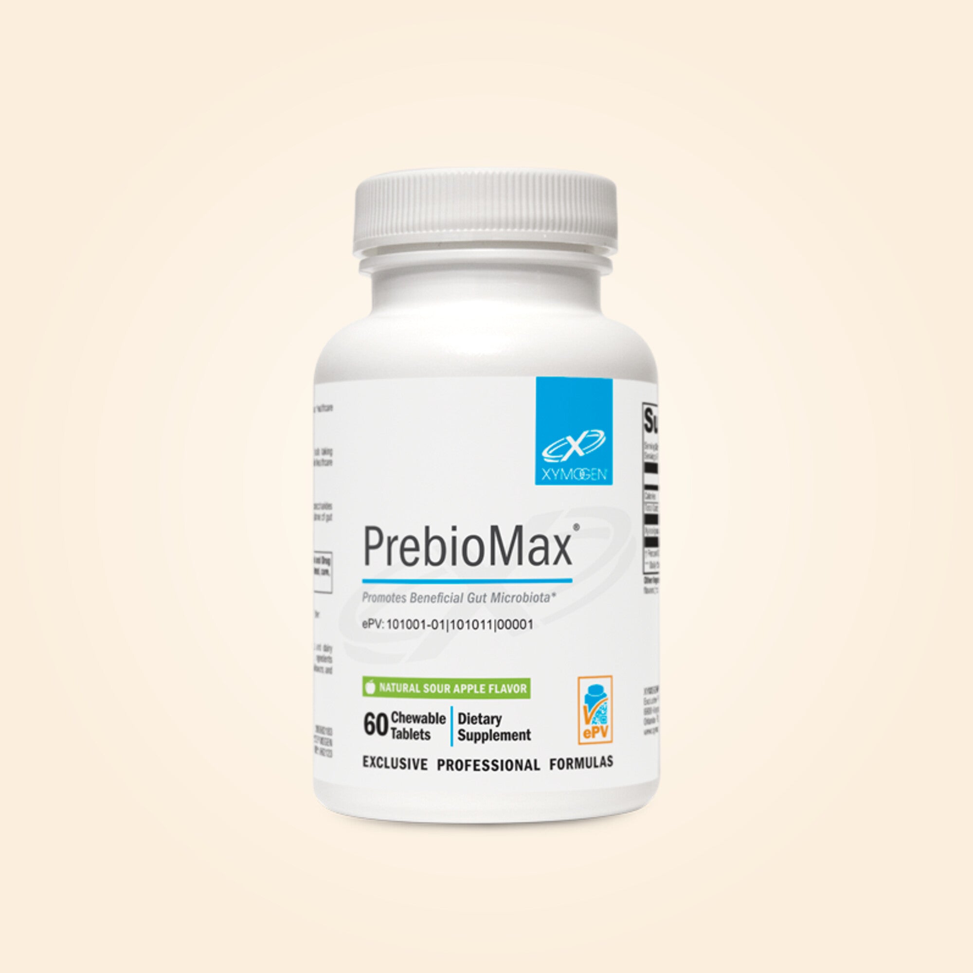 PrebioMax® Natural Sour Apple 60 Tablets