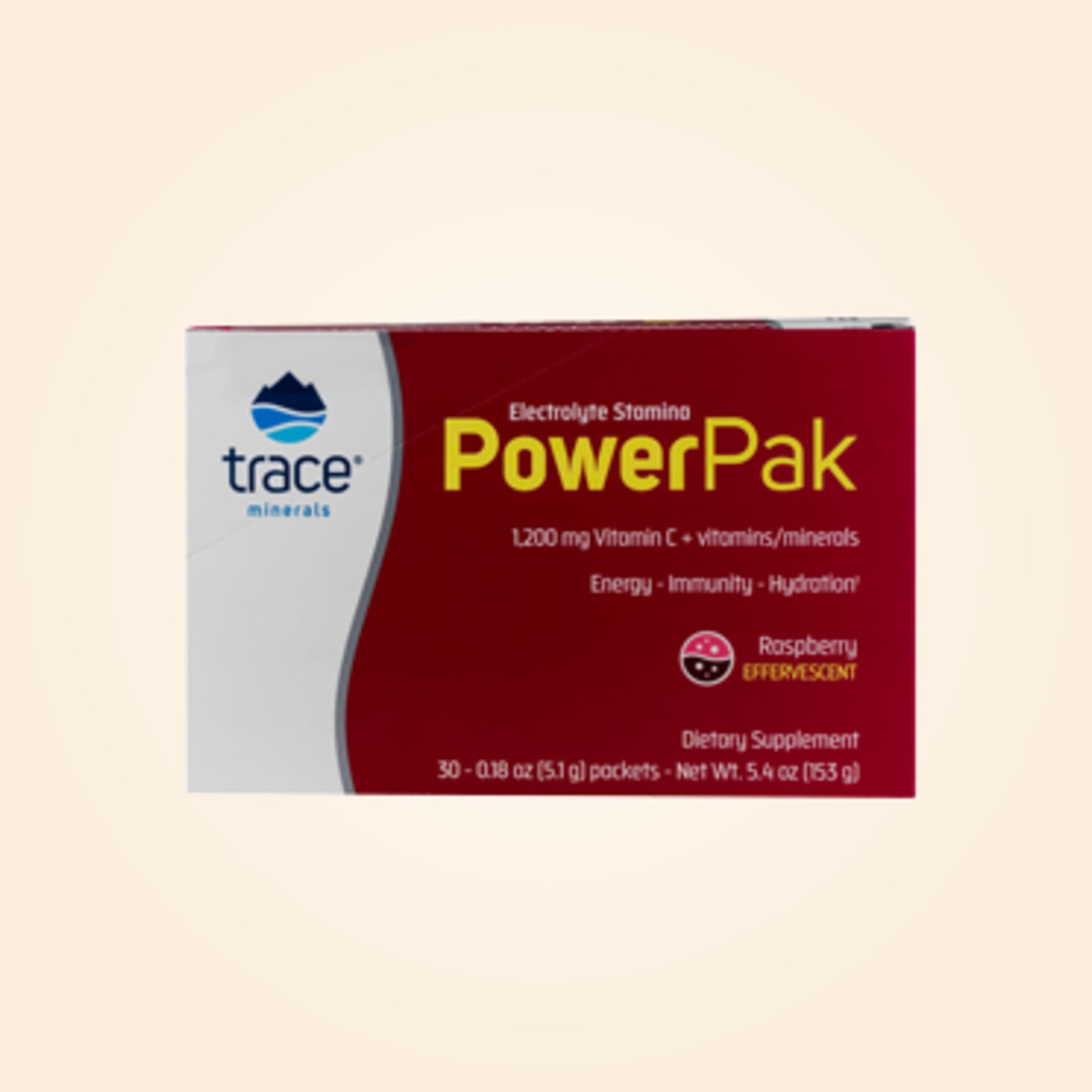 Electrolyte Stamina Power Pak Raspberry 30 Servings