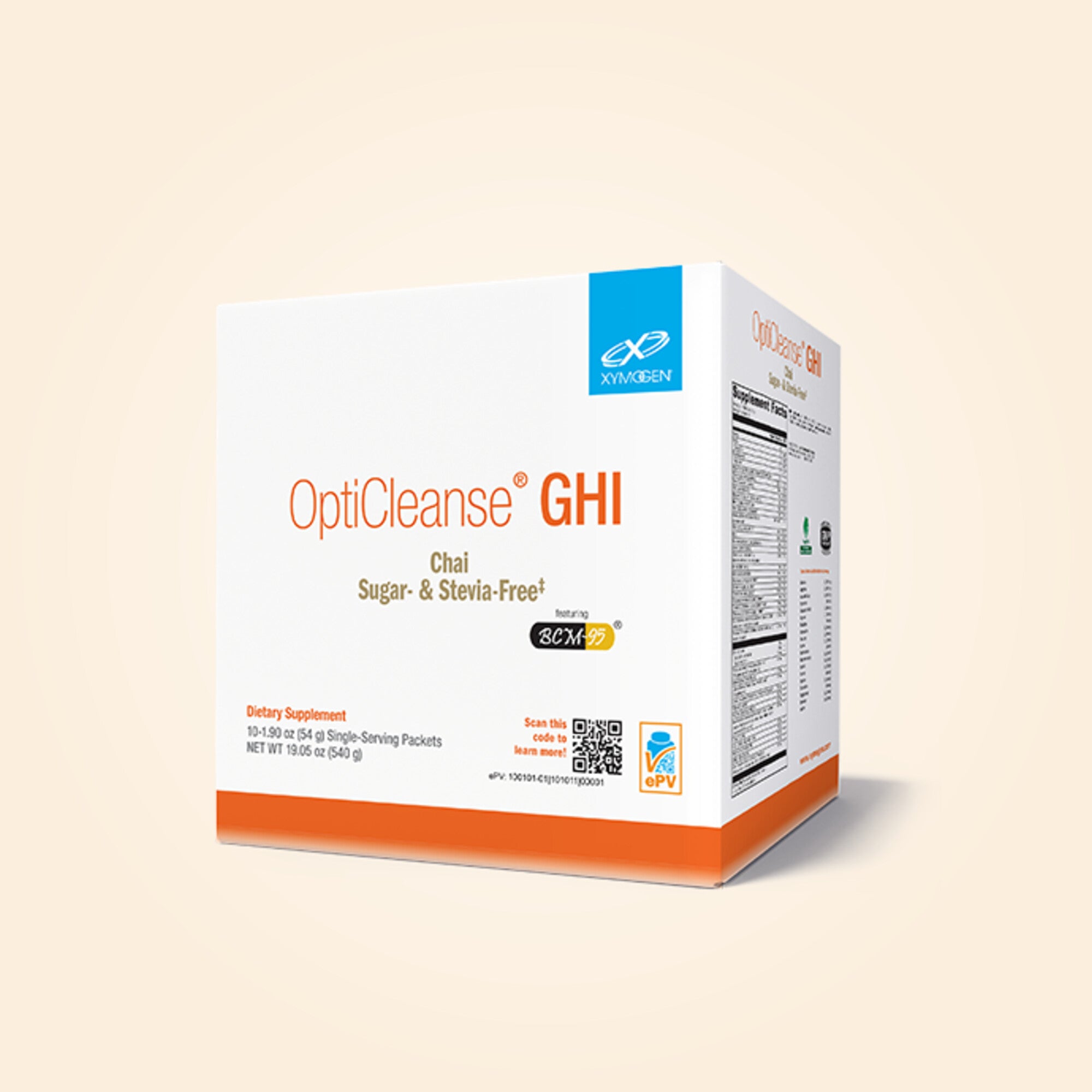 OptiCleanse® GHI Chai Sugar- & Stevia-Free 10 Servings