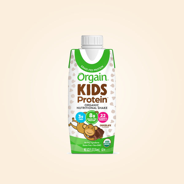 Kids Protein Organic Nutrition Shake Chocolate Single Serving Pack