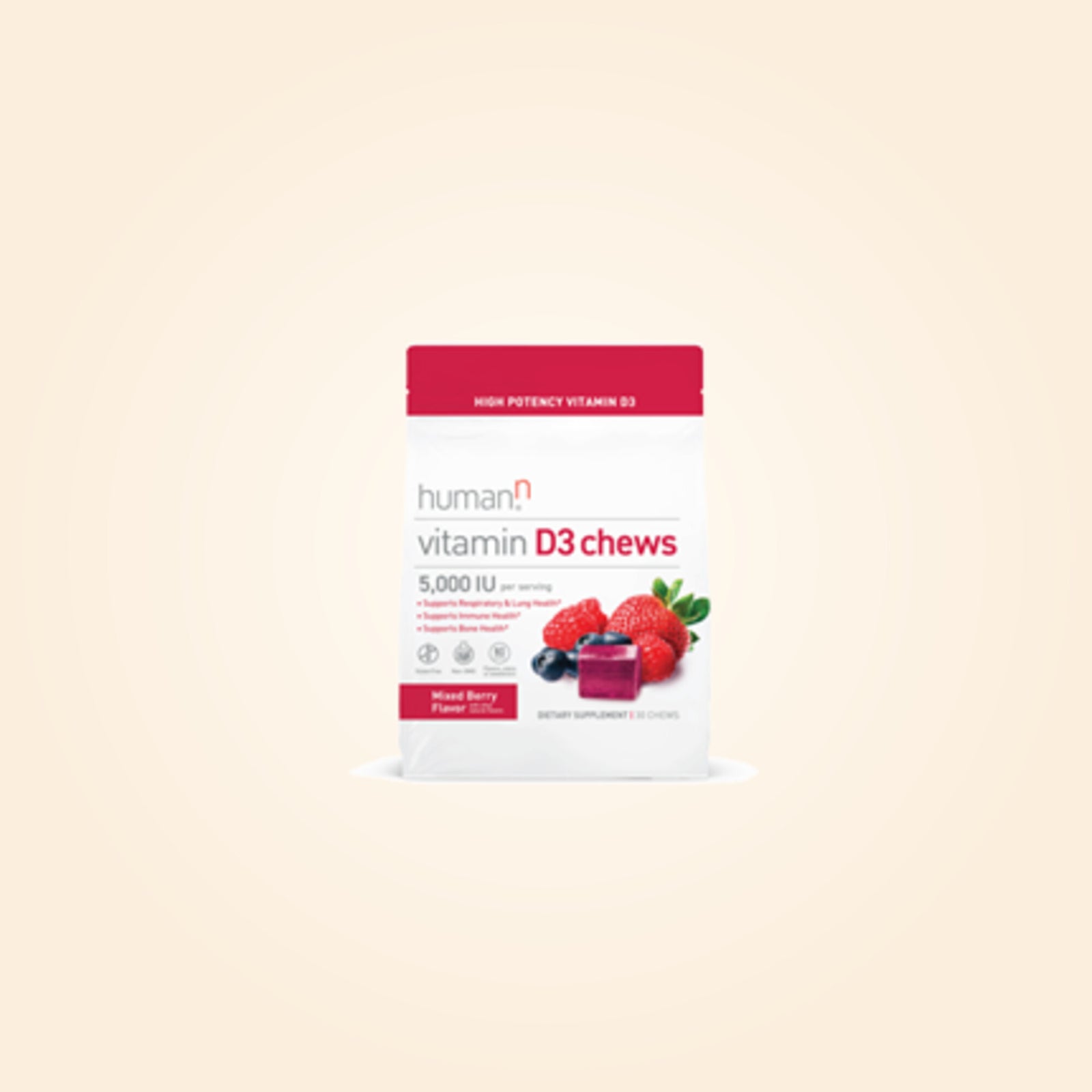 Vitamin D3 Chew Mixed Berry 30 Chews