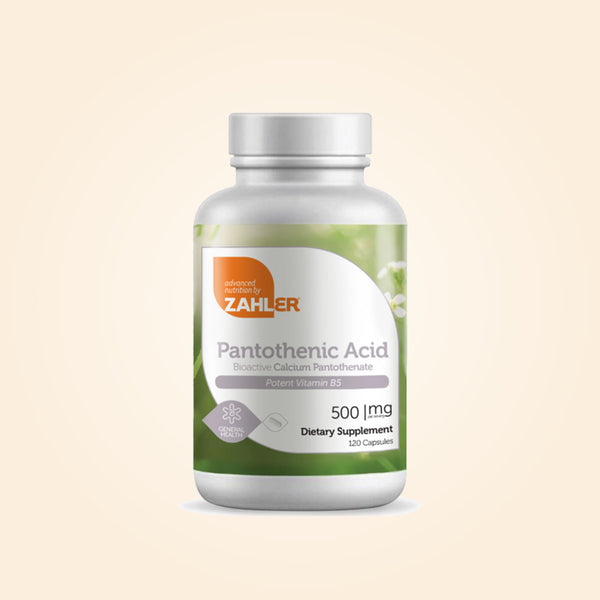 Pantothenic Acid 120 Capsules