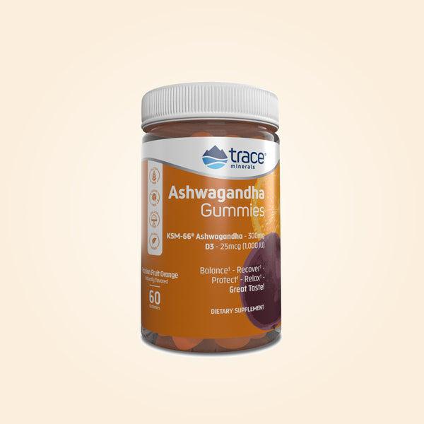 Ashwagandha Gummies Passion Fruit Orange 60 Gummies