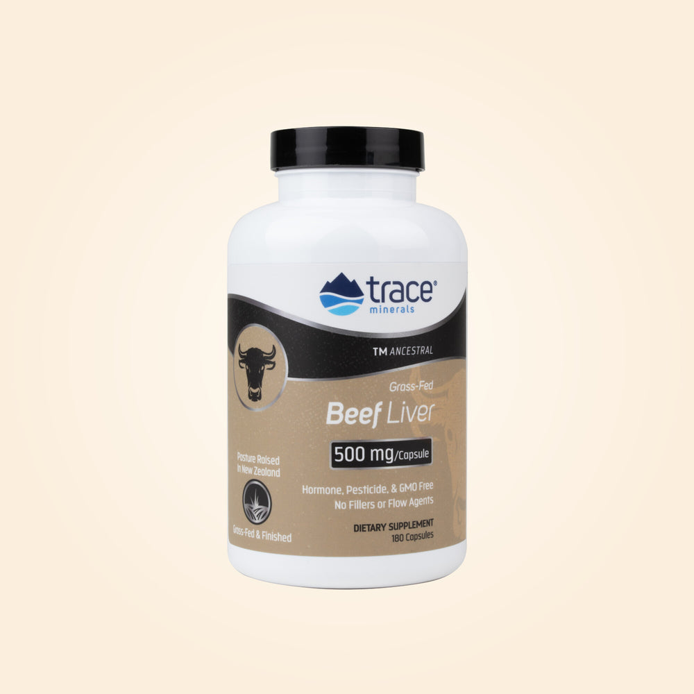 Beef Liver 500 mg 180 Capsules