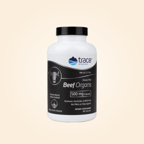 Beef Organs 500 mg 180 Capsules