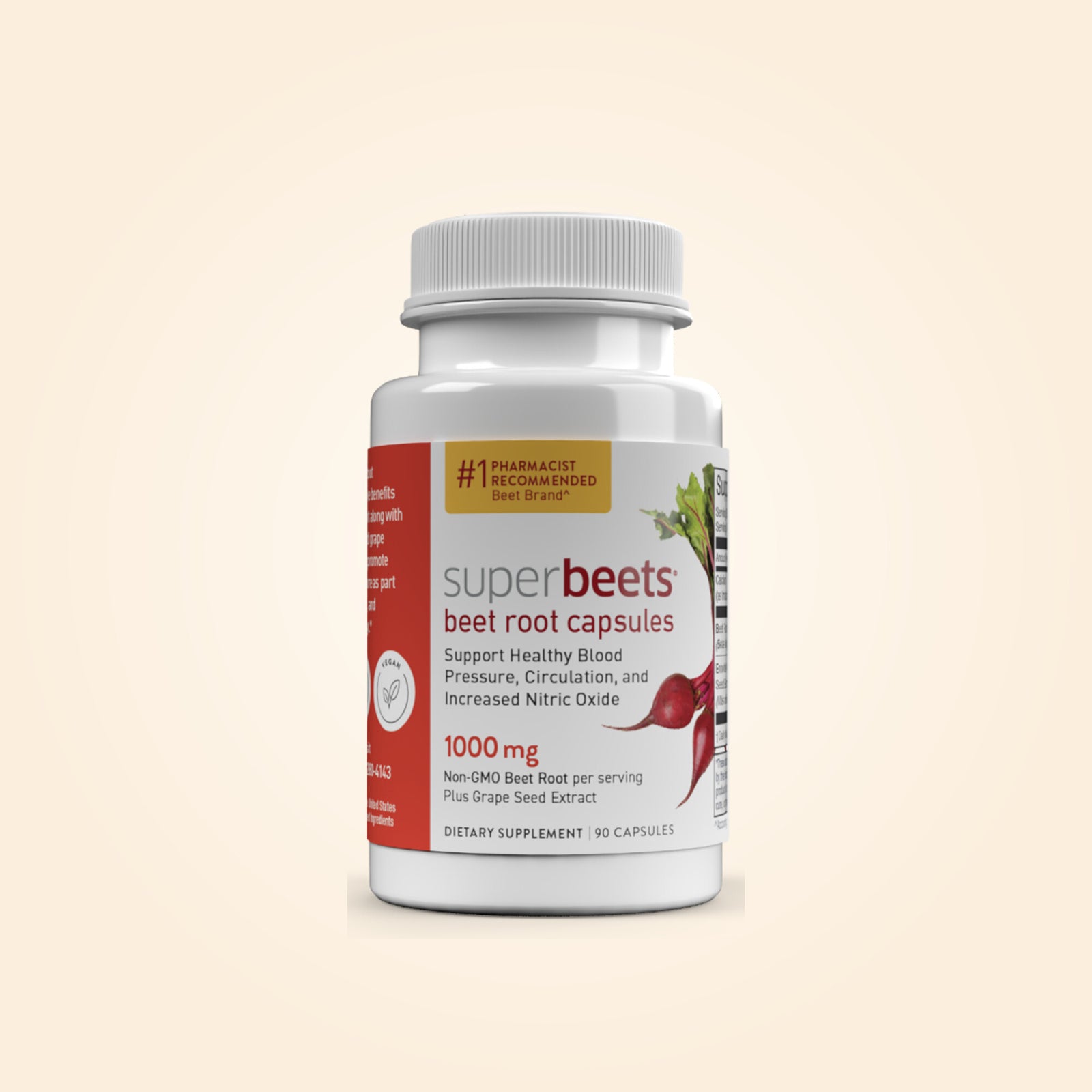 SuperBeets 1000 mg 90 Capsules