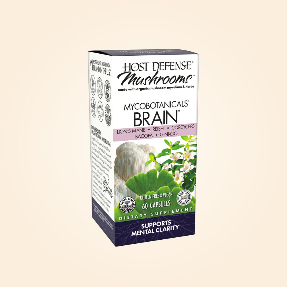 MycoBotanicals® Brain* 60 Capsules