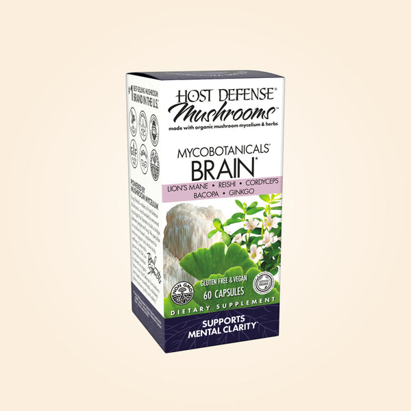 MycoBotanicals® Brain* 60 Capsules