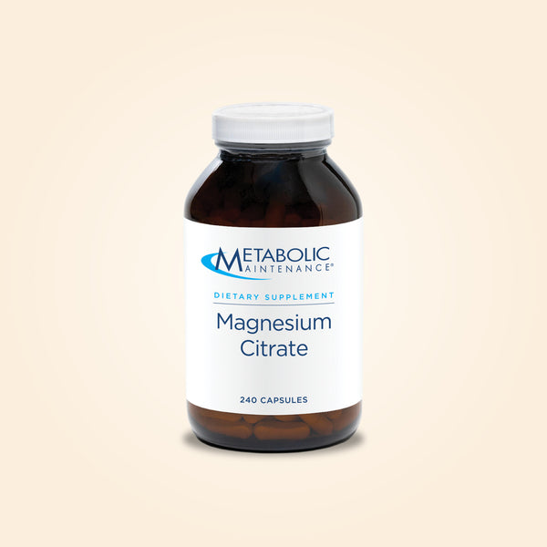 Magnesium Citrate 240 Capsules
