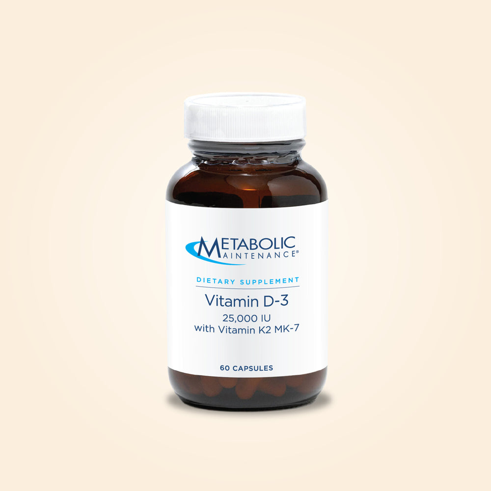 Vitamin D-3 25,000 IU 60 Capsules