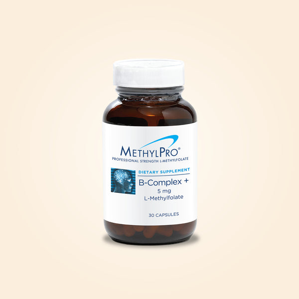 B-Complex + 5 mg L-Methylfolate 30 Capsules
