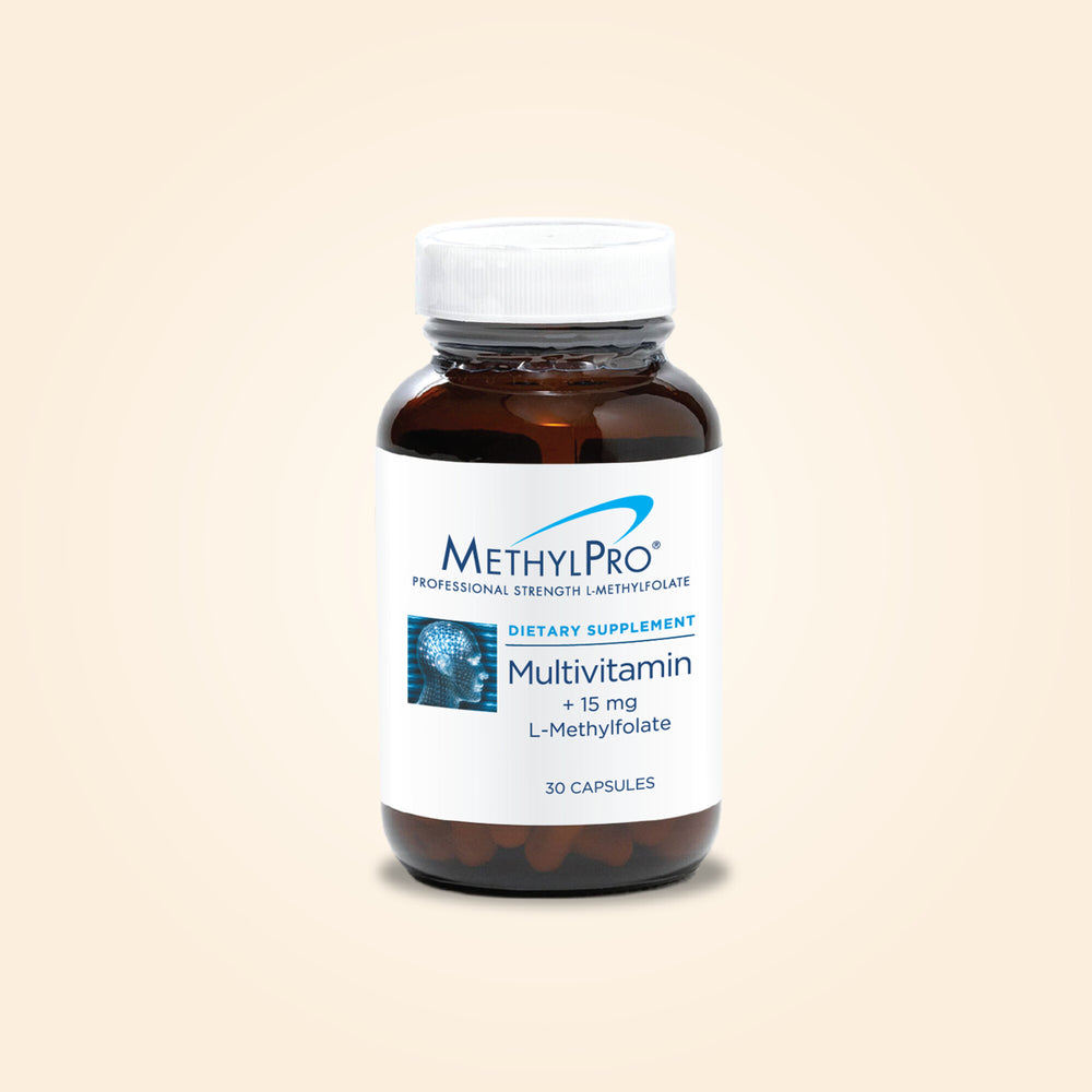 Multivitamin + 15 mg L-Methylfolate 30 Capsules
