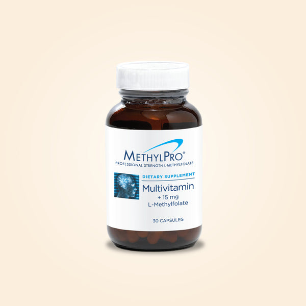 Multivitamin + 15 mg L-Methylfolate 30 Capsules