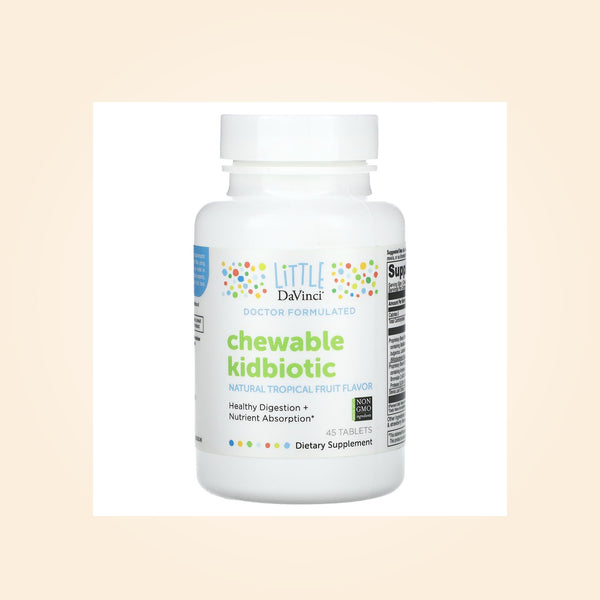 Chewable Kidbiotic Tropical Fruit 90 Tablets