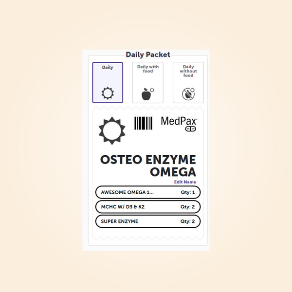 Awesome Box Osteo Enzyme Omega